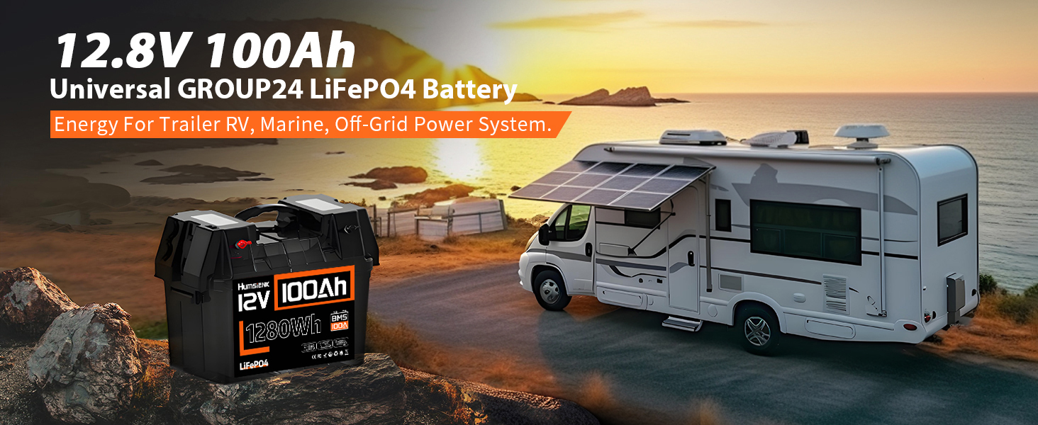 Amazon.com: 12V 100Ah LiFePO4 Battery Group 24-100A BMS with Low